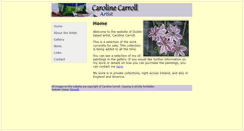 Desktop Screenshot of carolinecarroll.com